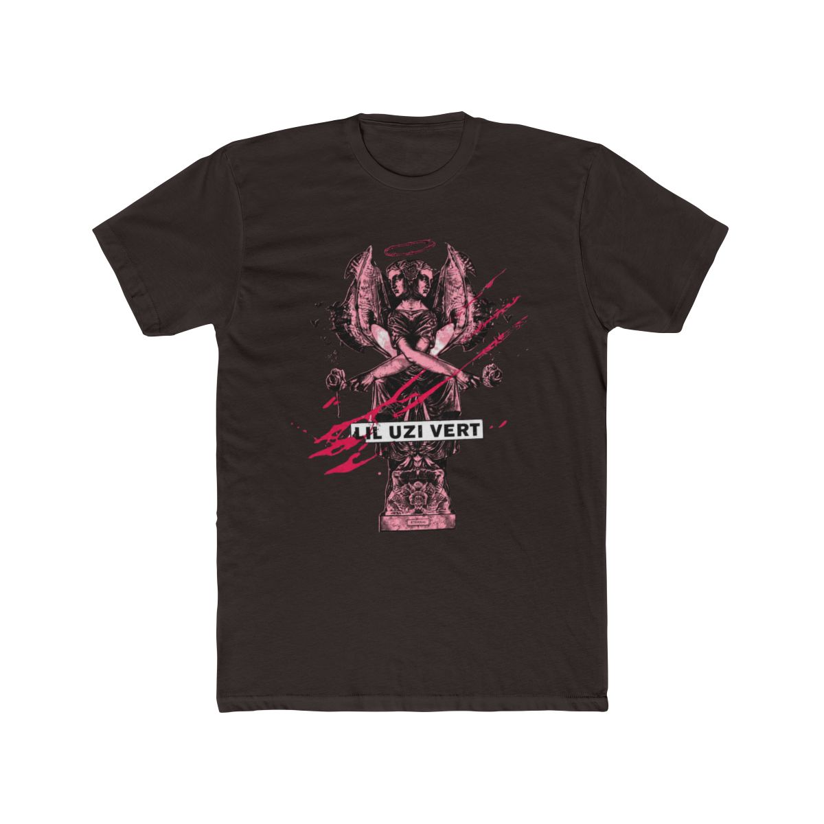 Lil Uzi Vert Angel Statue Logo T Shirt - alternate angle 2, merchandise